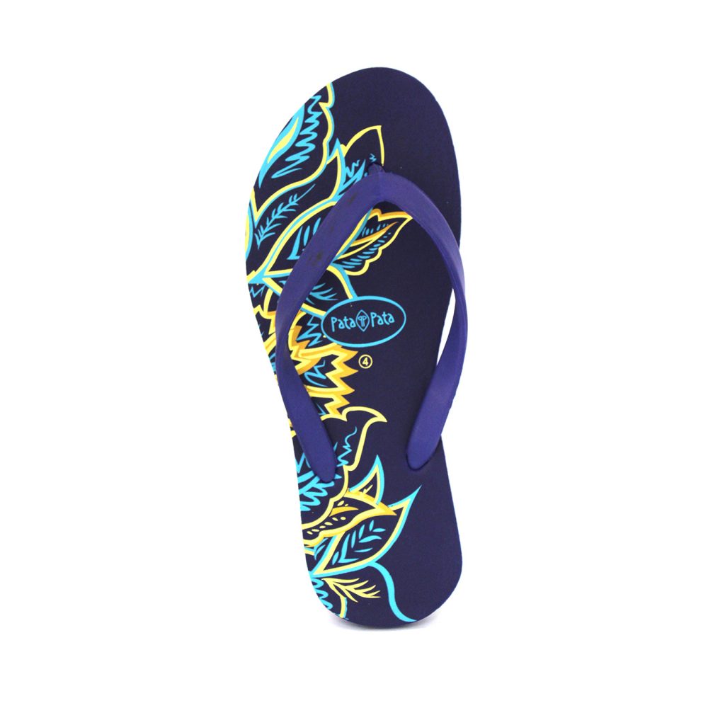 Bata Ladies Rubber Blue Flip flop – CAROL - bata.lk