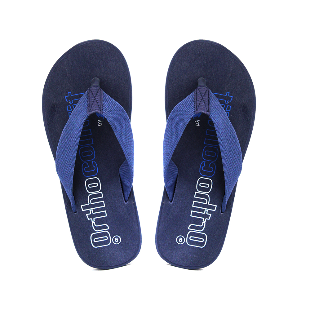 bata blue slippers