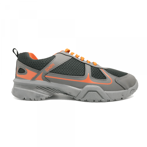 Bata Men's Textile Grey/Orange Sports Shoes – Bradman | bata.lk