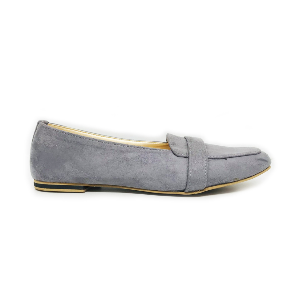 Bata Women's Grey flat loafer – Heally | bata.lk