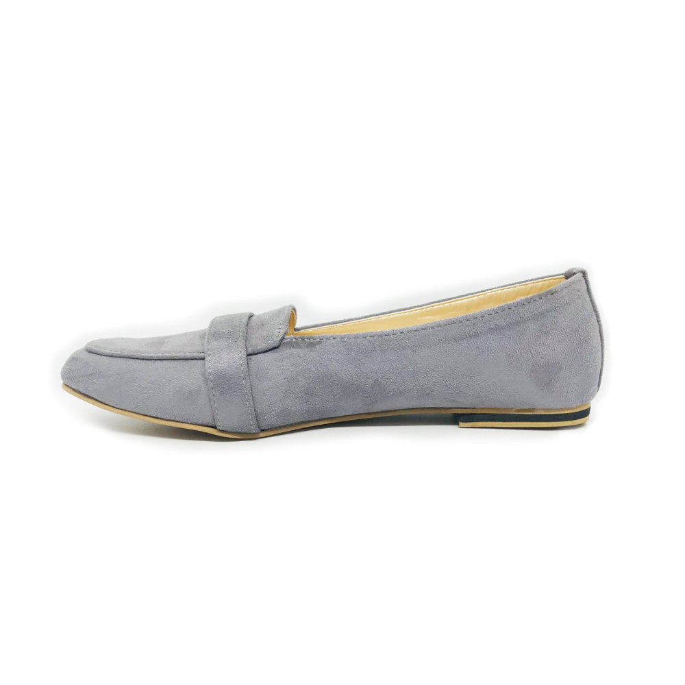 Bata Women's Grey flat loafer – Heally | bata.lk