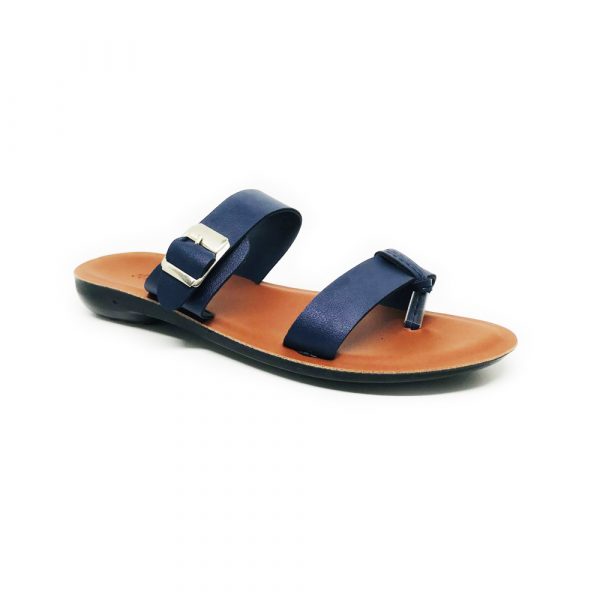Bata Women's blue slipon Sandals – Mandella | bata.lk