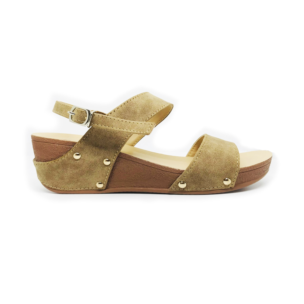 Bata Ladies Beige wedge sandal – Candice | bata.lk