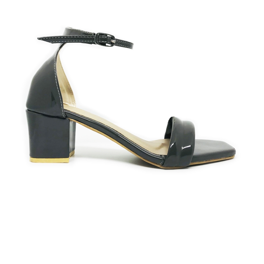 Bata womens Grey block heel – Shamona | bata.lk