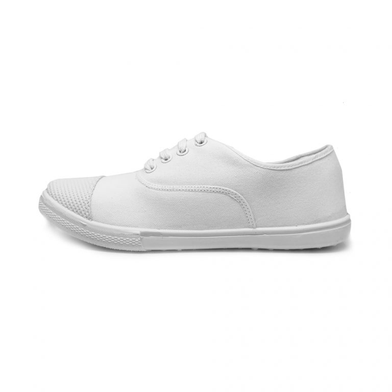 Bata Textile White Canvas Shoes – Wisdom | bata.lk