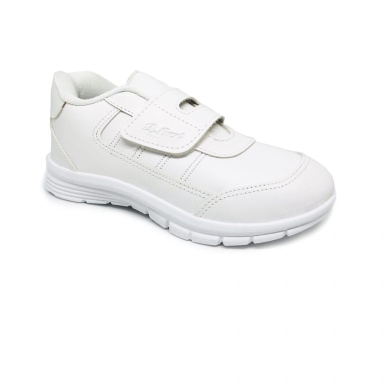 Bfirst White Unisex School Shoes – Gateway Velcro - bata.lk