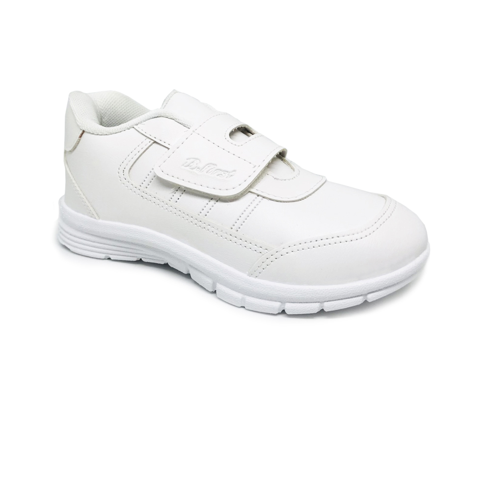 Bfirst White Unisex School Shoes – Gateway Velcro | bata.lk