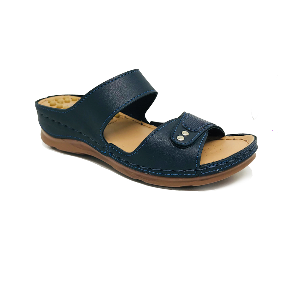 Bata Comfit Ladies blue wedge sandal – Claudia-2 | bata.lk