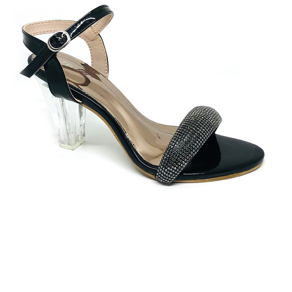 Bata womens Black Glass heel | bata.lk